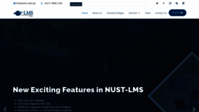 What Lms.nust.edu.pk website looked like in 2022 (2 years ago)