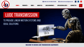 What Ludetransmission.com website looked like in 2022 (2 years ago)