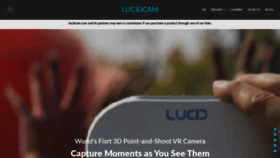 What Lucidcam.com website looked like in 2022 (2 years ago)
