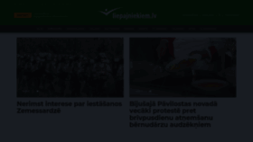 What Liepajniekiem.lv website looked like in 2022 (1 year ago)