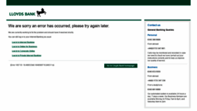 What Lloydstsb.com website looked like in 2022 (1 year ago)
