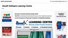 What Learning.goodx.co.za website looked like in 2022 (2 years ago)