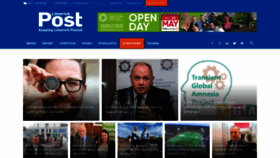 What Limerickpost.ie website looked like in 2022 (1 year ago)
