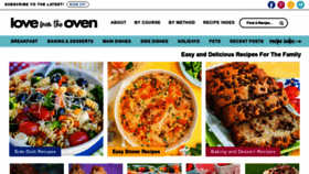 What Lovefromtheoven.com website looked like in 2022 (1 year ago)