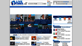 What Livetennis.it website looked like in 2022 (1 year ago)