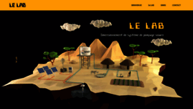 What Lelab-sines.fr website looked like in 2022 (1 year ago)