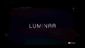 What Luminartech.com website looked like in 2022 (1 year ago)
