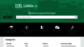 What Libble.de website looked like in 2022 (1 year ago)