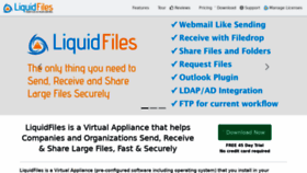 What Liquidfiles.com website looked like in 2022 (1 year ago)