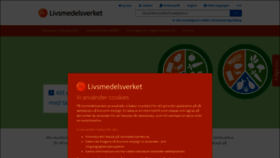 What Livsmedelsverket.se website looked like in 2022 (1 year ago)