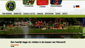 What Landgoednienoord.nl website looked like in 2022 (1 year ago)