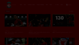What Liverpoolfc.tv website looked like in 2022 (4 years ago)
