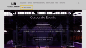 What Loungeappeal.com website looked like in 2022 (1 year ago)