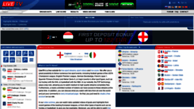 What Livetv551.me website looked like in 2022 (1 year ago)