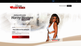 What Lonelyhornywomen.com website looked like in 2022 (1 year ago)