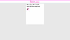 What Lastminute.com.au website looked like in 2022 (1 year ago)