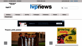 What Lvpnews.com website looked like in 2022 (1 year ago)
