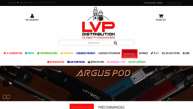 What Lvp-distribution.fr website looked like in 2022 (1 year ago)