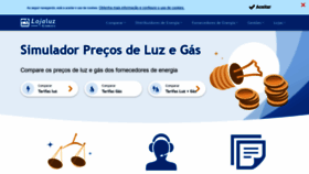 What Lojaluz.com website looked like in 2022 (1 year ago)