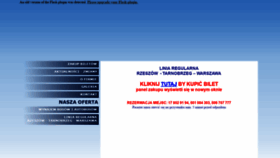 What Lunatrans.pl website looked like in 2022 (1 year ago)