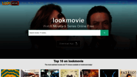 What Lookmovie.app website looked like in 2022 (1 year ago)