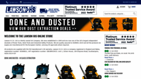 What Lawson-his.co.uk website looked like in 2022 (4 years ago)