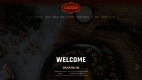 What Lazizagrill.com website looked like in 2022 (1 year ago)