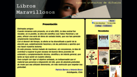 What Librosmaravillosos.com website looked like in 2022 (1 year ago)