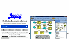 What Looping-mcd.fr website looked like in 2022 (1 year ago)