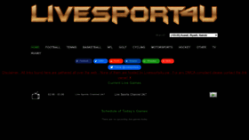 What Livesports4u.xyz website looked like in 2022 (1 year ago)