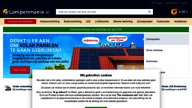 What Lampenmanie.nl website looked like in 2022 (1 year ago)