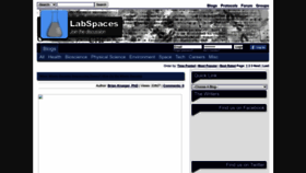 What Labspaces.net website looked like in 2022 (2 years ago)