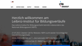 What Lifbi.de website looked like in 2022 (1 year ago)