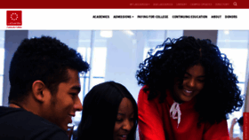 What Laguardia.edu website looked like in 2022 (1 year ago)