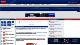 What Liveru.sx website looked like in 2022 (1 year ago)