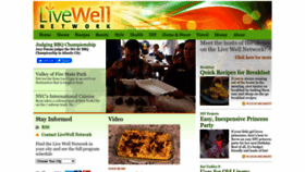 What Livewellnetwork.com website looked like in 2022 (1 year ago)