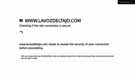 What Lavozdeltajo.com website looked like in 2022 (1 year ago)