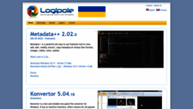 What Logipole.com website looked like in 2022 (1 year ago)