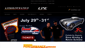 What Lingenfelter.com website looked like in 2022 (1 year ago)