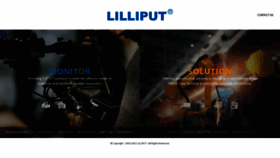 What Lilliput.com website looked like in 2022 (1 year ago)