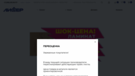 What Lider-vrn.ru website looked like in 2022 (1 year ago)