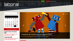 What Laboralciudaddelacultura.com website looked like in 2022 (1 year ago)