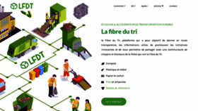 What Lafibredutri.fr website looked like in 2022 (1 year ago)