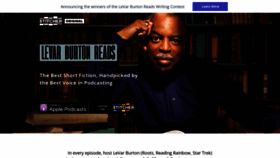 What Levarburtonpodcast.com website looked like in 2022 (1 year ago)