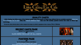 What Lithiccastinglab.com website looked like in 2022 (1 year ago)