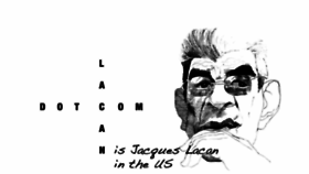 What Lacan.com website looked like in 2022 (1 year ago)