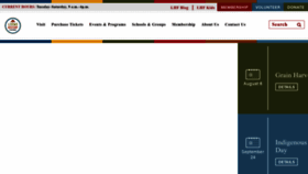 What Lhf.org website looked like in 2022 (3 years ago)
