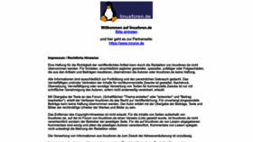 What Linuxforen.de website looked like in 2022 (1 year ago)