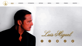 What Luismigueloficial.com website looked like in 2022 (2 years ago)