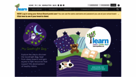 What Learnquebec.ca website looked like in 2022 (1 year ago)